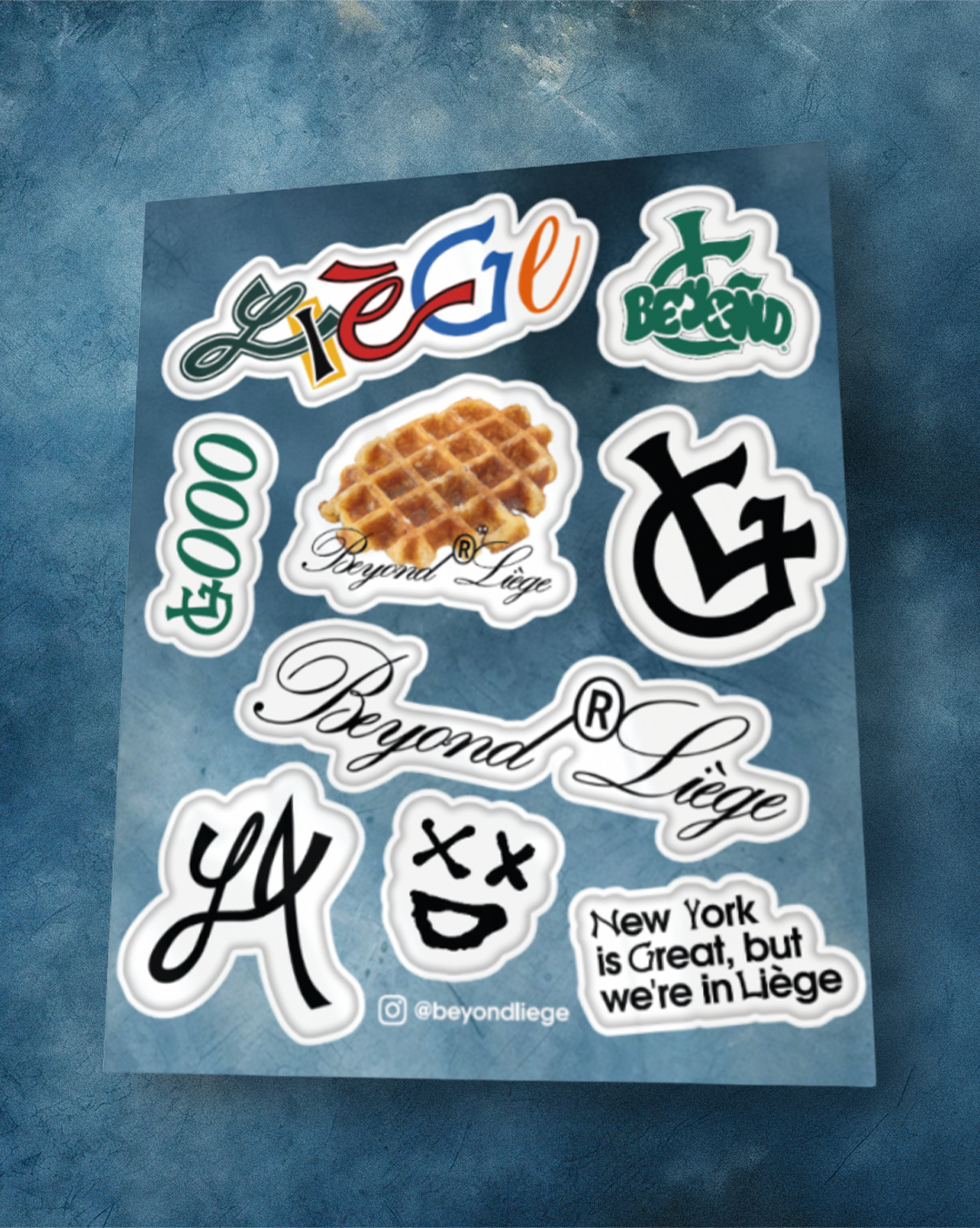 Planche stickers Beyond Liège